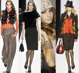 модные тенденции осень 2009