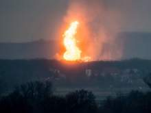 Взрыв в Австрии, лишивший часть Европы российского газа, попал на видео