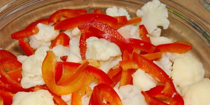Цветная капуста по-корейски - как готовить маринованную, с морковью, болгарским перцем или на зиму в банках
