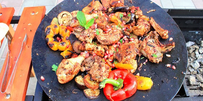 Садж - что это такое и пошаговые рецепты приготовления азербайджанского блюда на сковороде