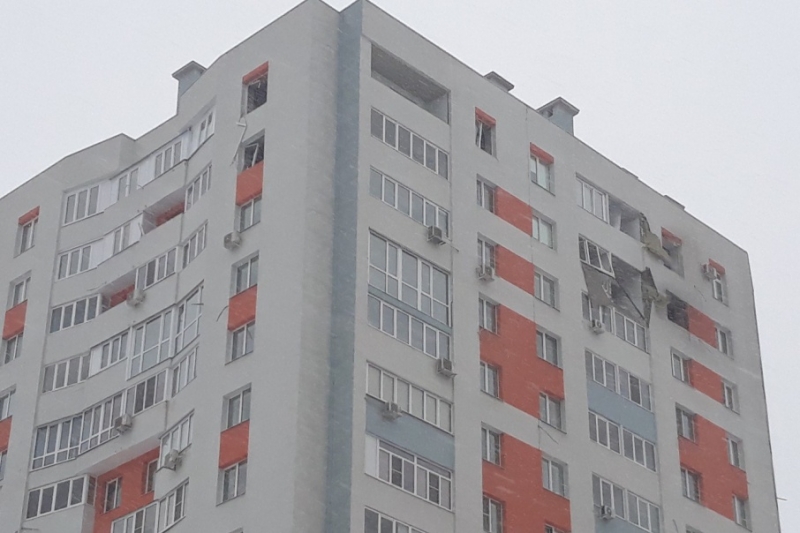 Взрыв в доме в Подмосковье: очевидцы засняли пожар на видео