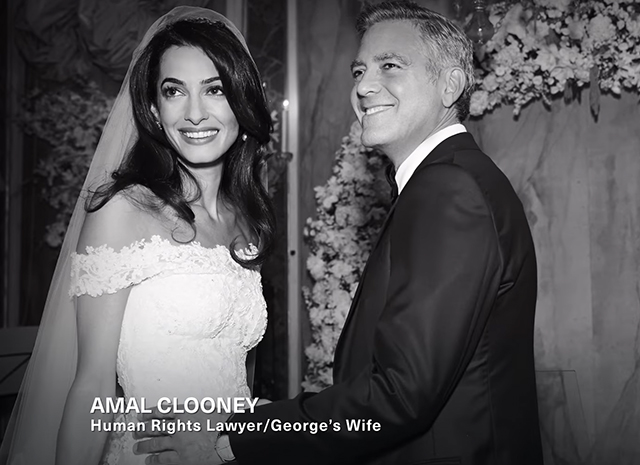 Джордж Клуни впервые рассказал о знакомстве с Амаль: "Для этого мне даже не пришлось выходить из дома"
