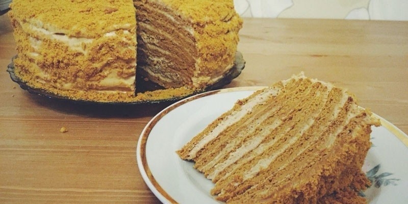 Бисквитный торт со сметанным кремом - как приготовить десерт в домашних условиях по пошаговым рецептам с фото