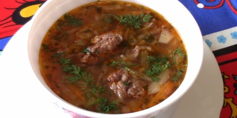 Суп из тушенки - пошаговые рецепты приготовления с вермишелью, рисом, гречкой или грибами с фото