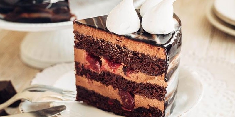 Шоколадный торт с вишней - пошаговые рецепты приготовления пышного десерта в домашних условиях с фото