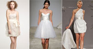 Короткие свадебные платья: фото, лучшие модели, мода