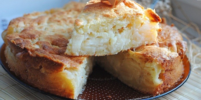 Пирог из творога с яблоками: рецепты вкусной выпечки