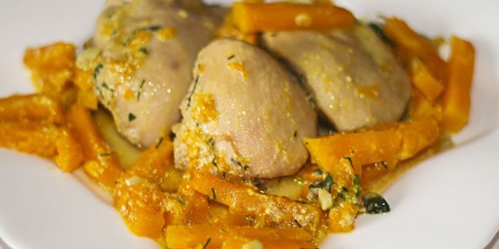 Овощи с курицей в духовке: рецепты блюд с фото