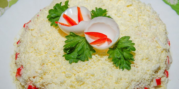 Салат из ветчины и огурцов - как правильно готовить с болгарским перцем, картофелем, сыром или грибами