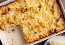 Лапшевник: рецепты с фото