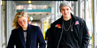 Бруклин Бекхэм и Хлоя Морец не сдержали чувств, прощаясь в Нью-Йорке