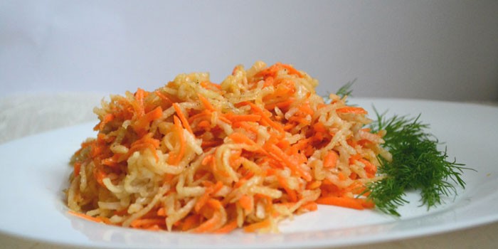 Салат с редькой и морковью: рецепты с фото