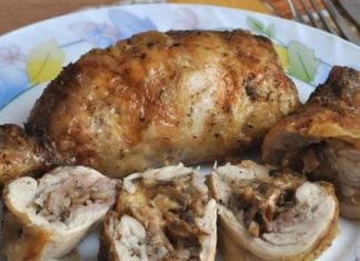 Фаршированные окорочка — рецепты