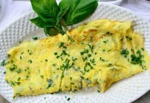 Омлет с сыром — рецепт