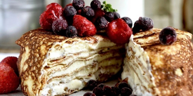 Крем для блинного торта - как правильно приготовить в домашних условиях по пошаговым рецептам с фото