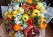 Фруктовый букет, как альтернатива цветам