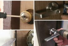 Как открыть замок входной двери без ключа?