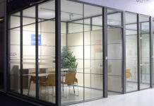 Стеклянные перегородки для офиса