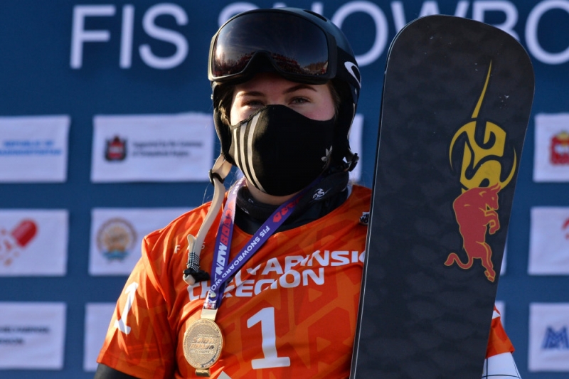 Россияне завоевали три медали на этапе Кубка мира по сноуборду