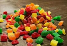 Цукаты — сладости в кубиках оптом от производителя