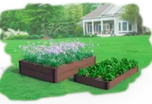 Экологичные грядки клумбы ограждения и цветочницы из ДПК для вашего участка