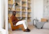 Мебель для домашней библиотеки: выбор и материалы
