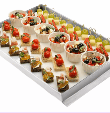 Фуршет на корпоративе, кухня не нужна